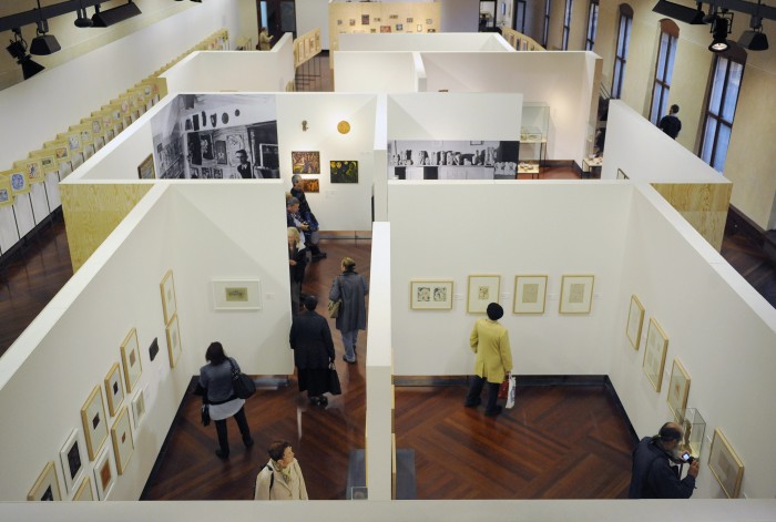 Ve Valdštejnské jízdárně
začala výstava Jana Křížka