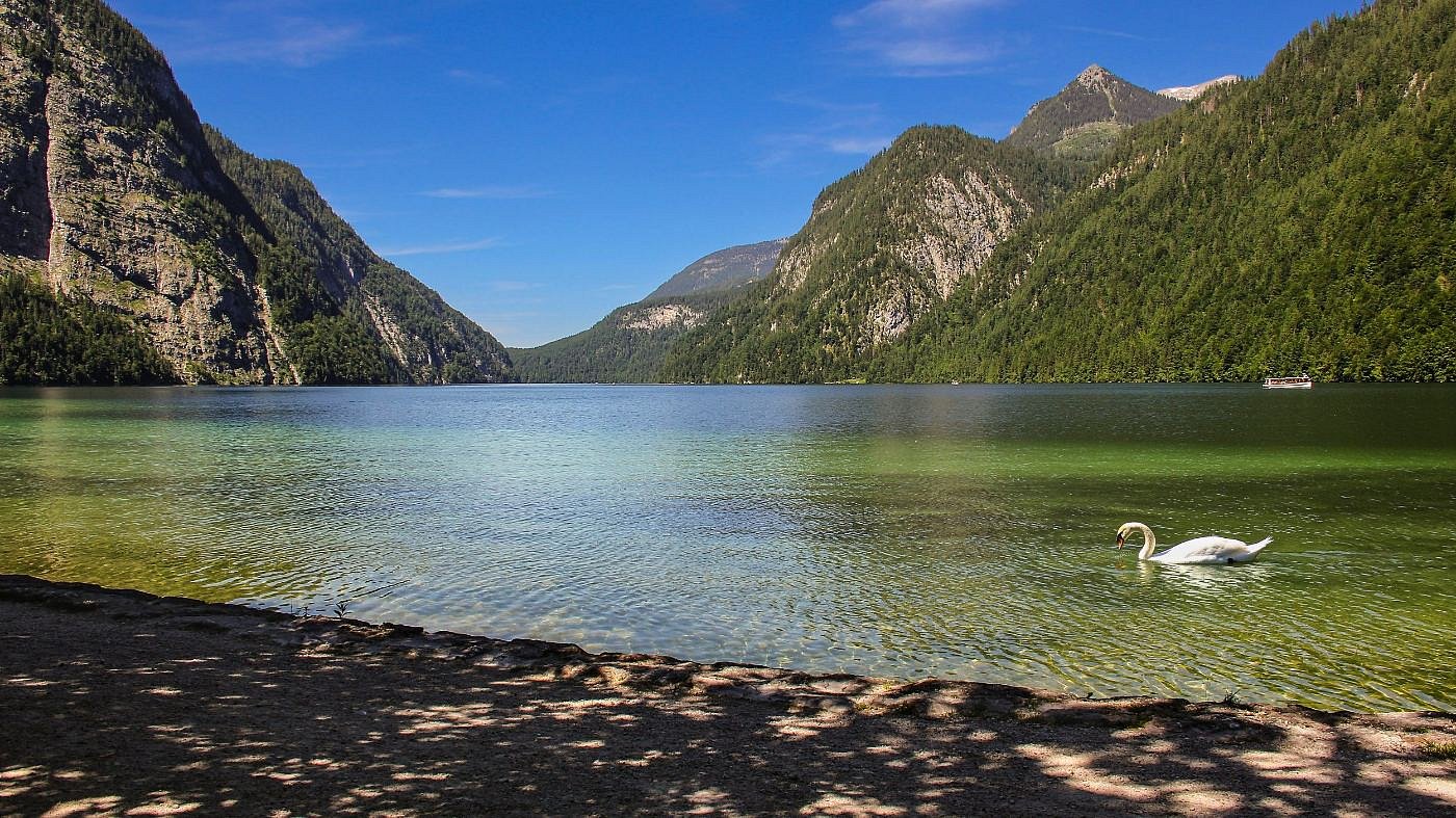 Pohoda u jezera Königssee ...