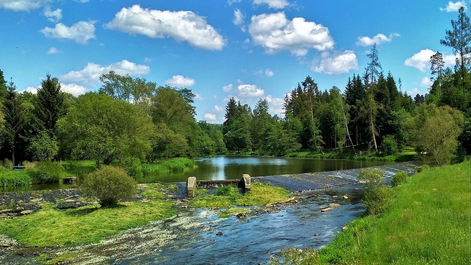 Splav u mlýna Chřenovice