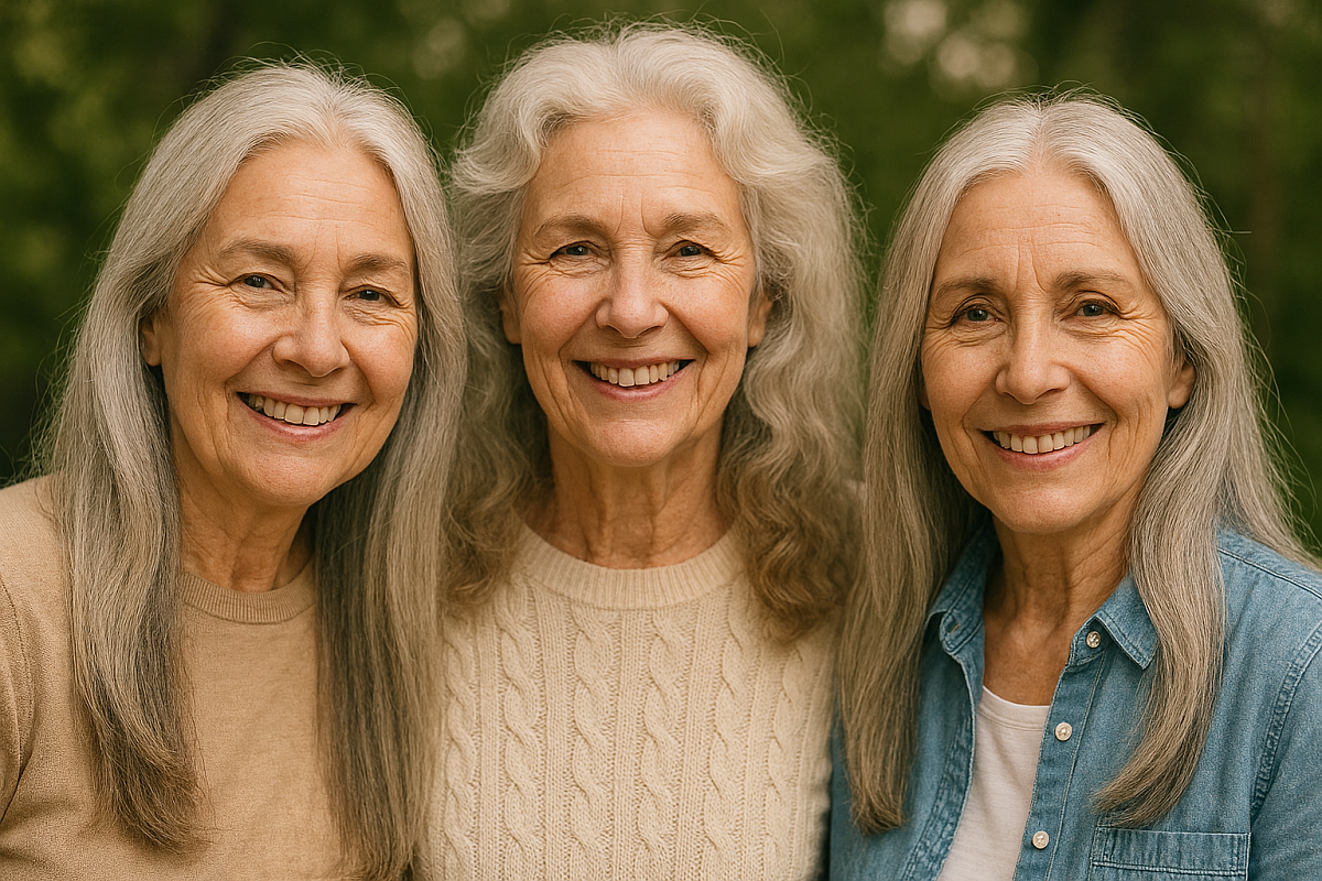 Dlouhovlásky. Nevěřte, že starším ženám sluší pouze krátké vlasy