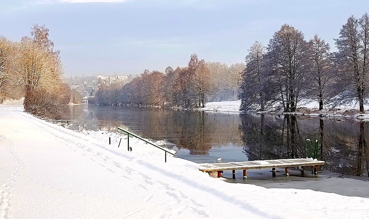FOTO DNE 19.2.: Lubomír Měkota - Ráno u Sázavy