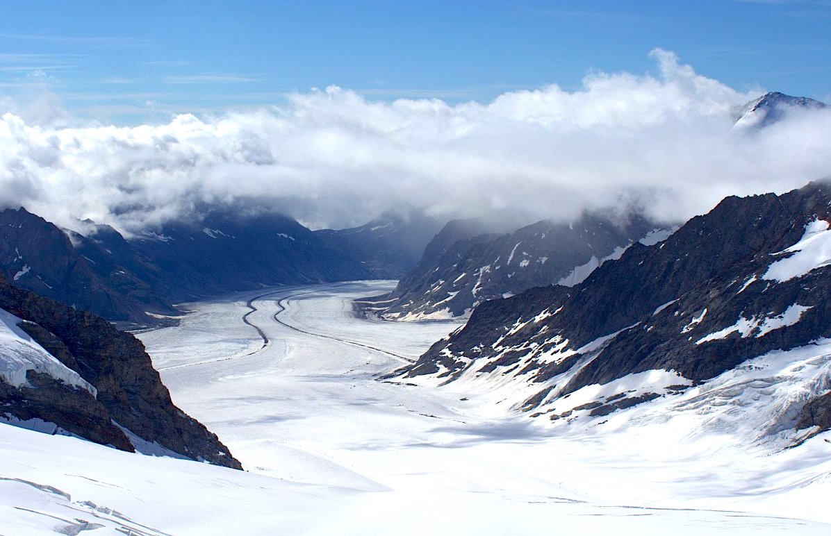 FOTO DNE 6.2.: Marie Měchurová - Ve Švýcarských Alpách