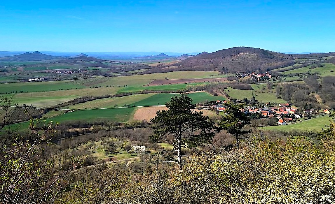 FOTO DNE 9.4.: Alena Tollarová - Z Blešenského vrchu