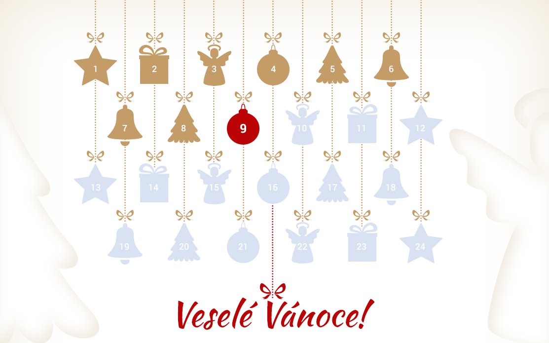 Spustili jsme adventní kalendář. Každý den pro Vás máme exkluzivní slevu!