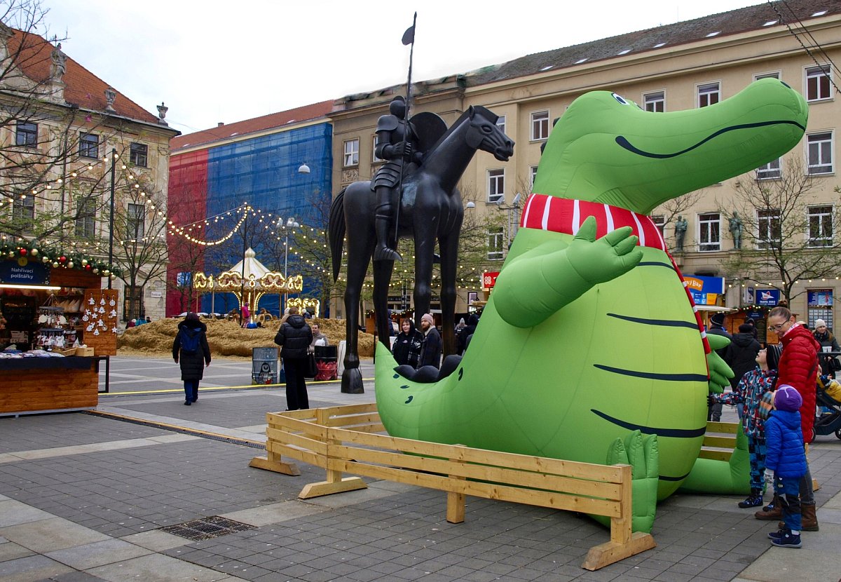 Brněnský advent ve znamení krokodýlů