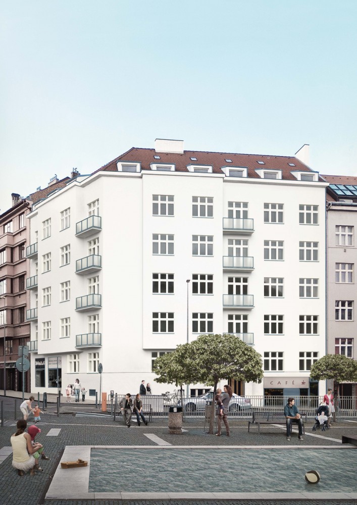 Dejvice House: luxusní
bydlení na prestižní adrese

