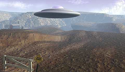 Americká CIA přiznala tajnou
Oblast 51 v nevadské poušti