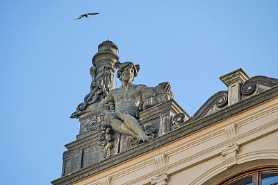 10  Bývalá budova Zemské banky Království českého.