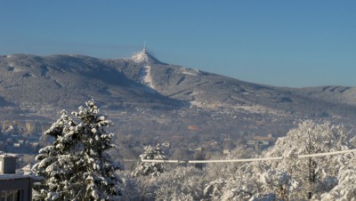 Krásy zimy v Liberci...