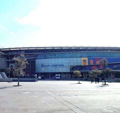 Legendární Camp nou zvenčí