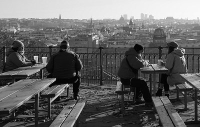 Klidná chvilka s výhledem *