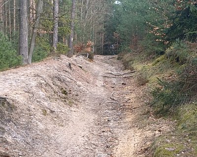 Trochu stoupání.