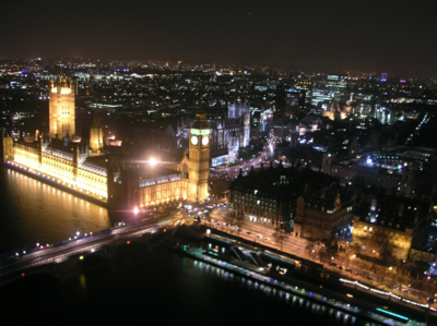 Noční Londýn