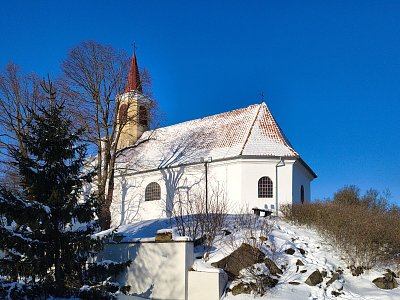 Dubičky - kostel sv. Barbory