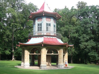 Čínský pavilon - vlašimský zámecký park