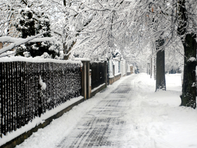 Zima v Běchovicích