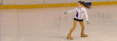 Malá krasobruslařka