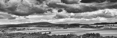 Z rozhledny na Žernově