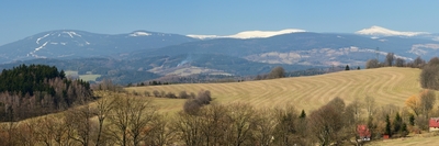 V Krkonoších je ještě zima