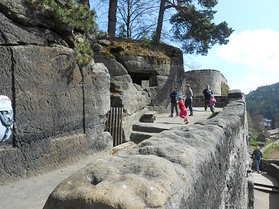 Hrad Sloup v Čechách,  Velikonoce  2014 *
