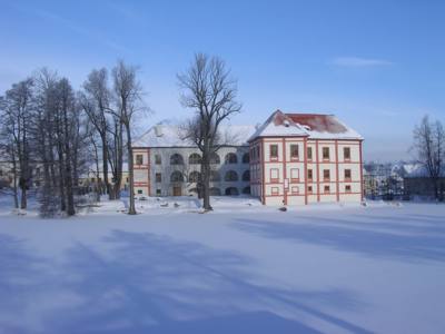 Zámecká paní je uvnitř