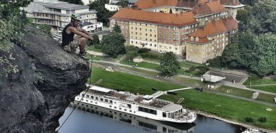 Vyhlídka na Labe v Děčíně