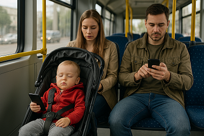 Myslíte si, že mobily patří do rukou malým dětem?