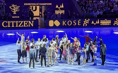 Loučení krasobruslařských šampionů