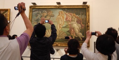 Cvak, cvak,...Florencie, Botticelliho Zrození Venuše