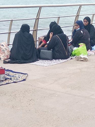 Pobřežní promenáda Corniche v Jeddah