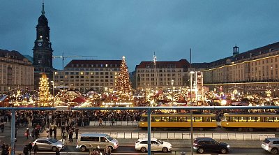 Vánoční trhy v Drážďanech