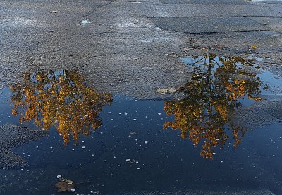 Podzimní zrcadlení...