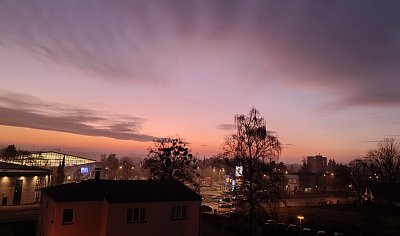 Růžový podvečer *