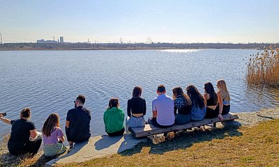 Omladina na jaře u moře ;-) *