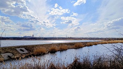 V dáli Darkov a Beskydy