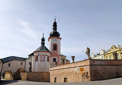 kostel svatého Jana Křtitele v Manětíně