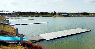 Vodní kanál v Račicích *