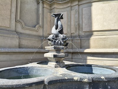 Praha, do fontán oděná.....*