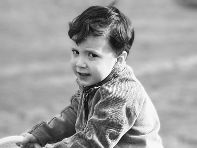 Portrét malého muže