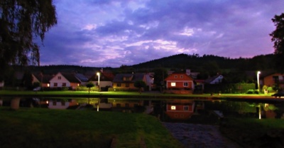 Chodská Lhota - náves