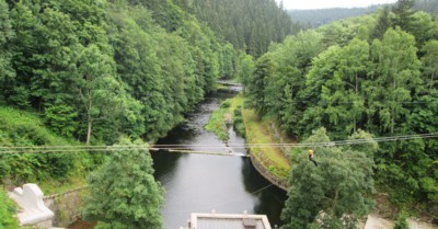 projížďka nad přehradou