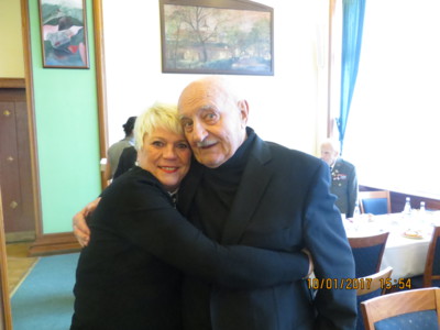 A mistrem Josefem Somrem na akci v hotelu Zlatá štika Pardubice