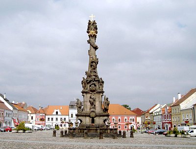 Kadaň - náměstí. *