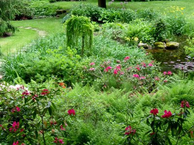 Krásná zahrada v M.L.