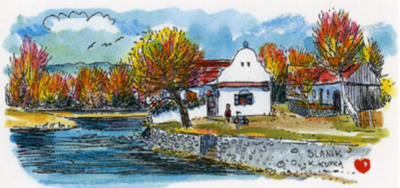 Slaník a malíř Karel Kupka