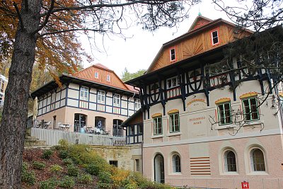 A hezkých lázeňských domů