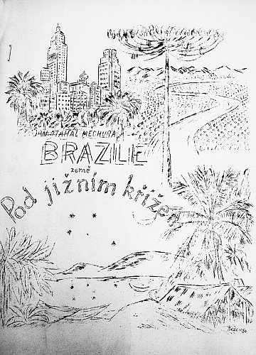 Obálka knihy Brazílie, země pod jižním křížem