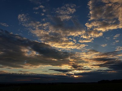 Když sluníčko zapadá.....