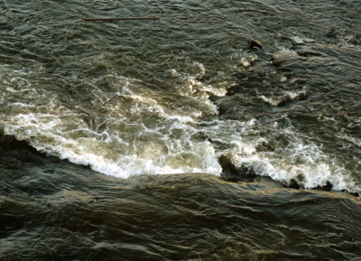 Menší splav Ostravice