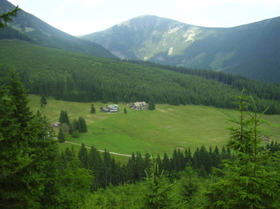 Krkonoše Modrý důl